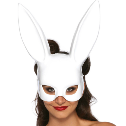 Leg Avenue - Masquerade Masque De Lapin Blanc